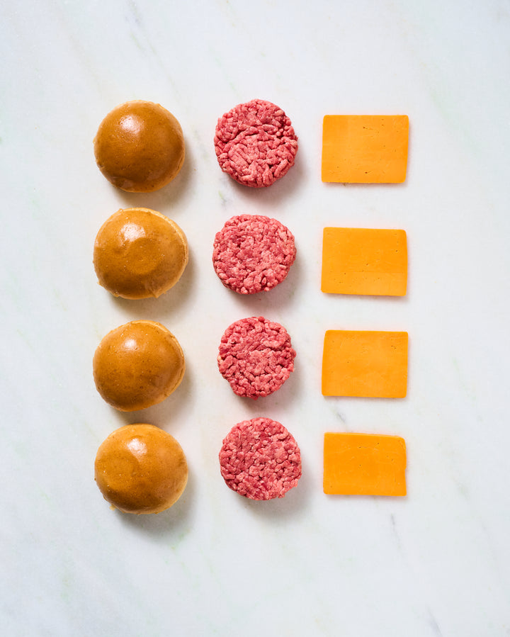 Combo Cheese Burger Misto com Bacon | Dry-aged & In-Natura