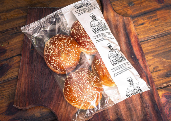 Pão com Gergelim - Bela Buarque - pacote com 4 unidades