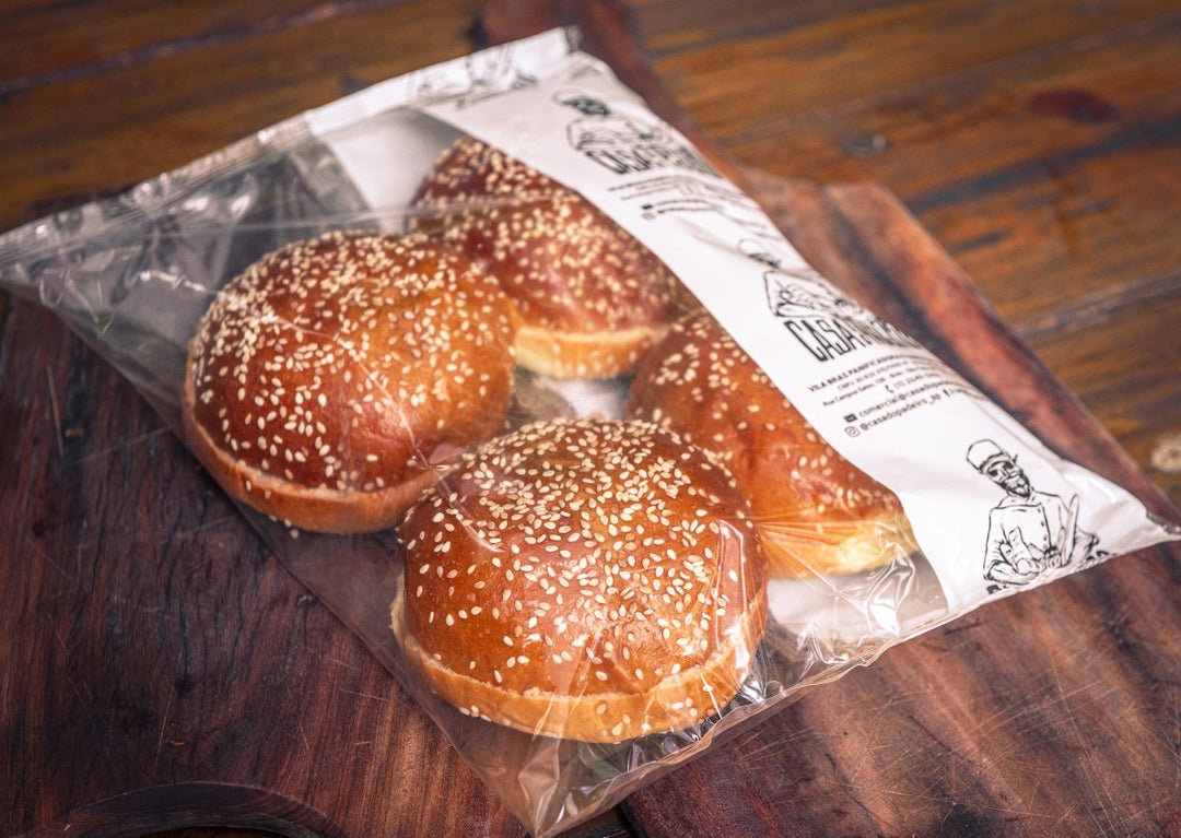 Pão com Gergelim - Bela Buarque - pacote com 4 unidades